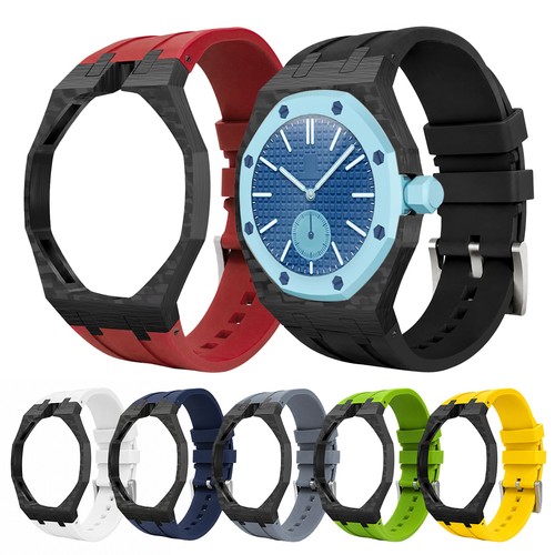 Carbon fiber case silicone - carbon, case+silicone
