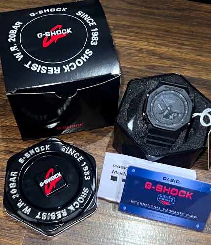 Casio shock 2100 carbon - g-shock, ga-2100