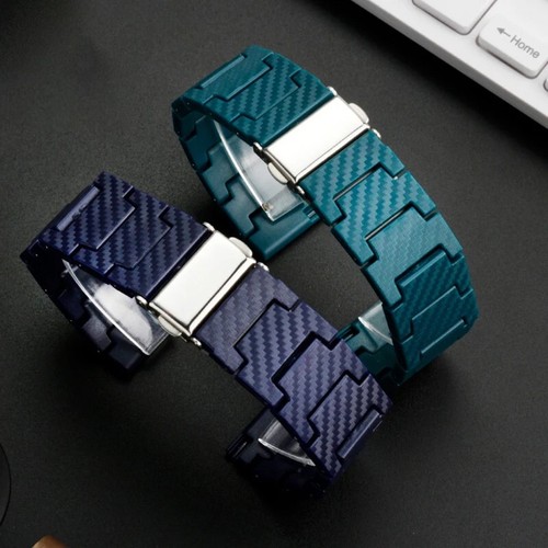 Colorful watch band - watch, carbon