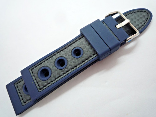 Blue black silicon rubber - blue, &
