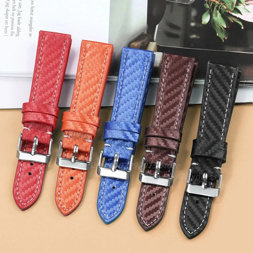 Genuine leather watch strap - genuine,