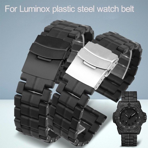Plastic steel watch strap fit - plastic,